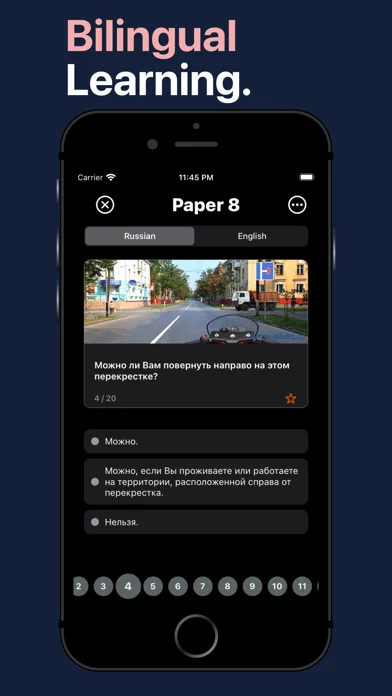 Bilingual learning in English and Russian